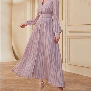 SHEIN Button Down Shirt Dress